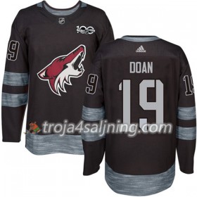 Arizona Coyotes tröja Shane Doan 19 1917-2017 100th Anniversary Adidas Svart Authentic - NHL Tröjor Herr